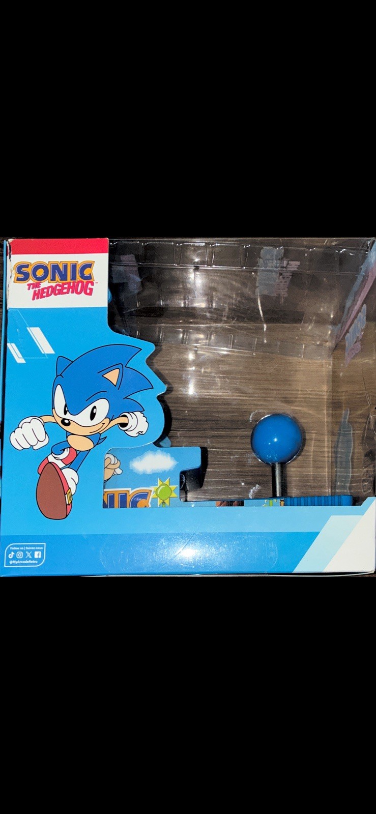 My Arcade Sonic The Hedgehog Joystick Player Sonic 2in1 Sega Classic Arcade 3.5″
