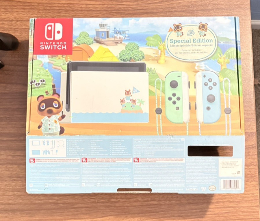 Nintendo Switch Special Edition Animal Crossing