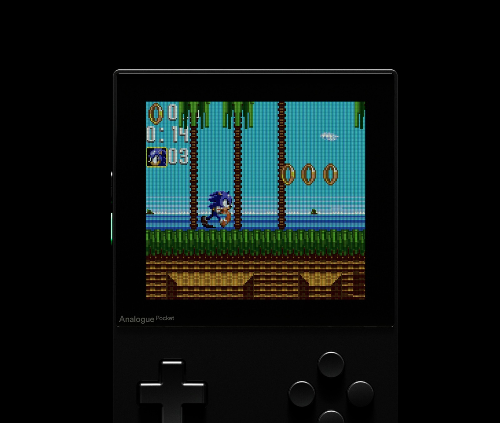 Analogue Pocket Handheld Console [black] AP-C01-SE [mint]