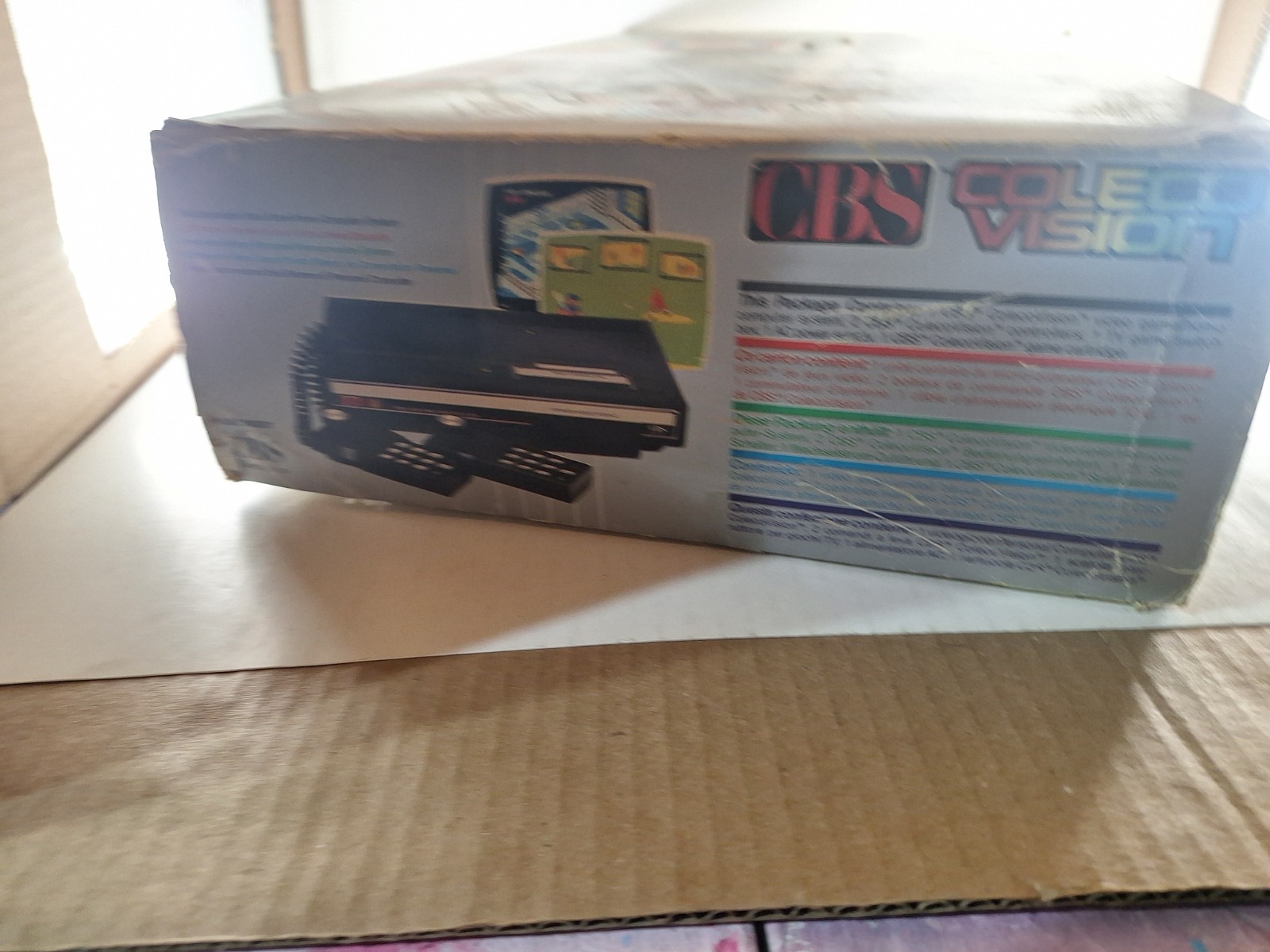 Coleco Colecovision Box And Console Shell Only