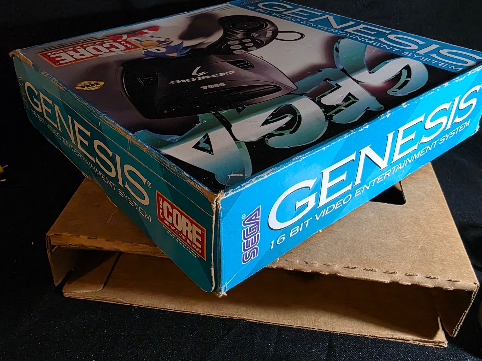 Sega Genesis III Model 3 Console Core System Complete In Box CIB MK-1461