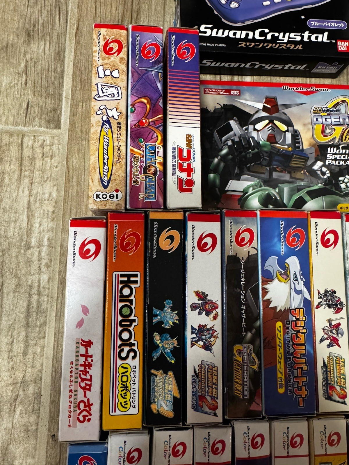 Wonder Swan Crystal Collection 30 Games all CIB Japan WondeSwan system US Seller