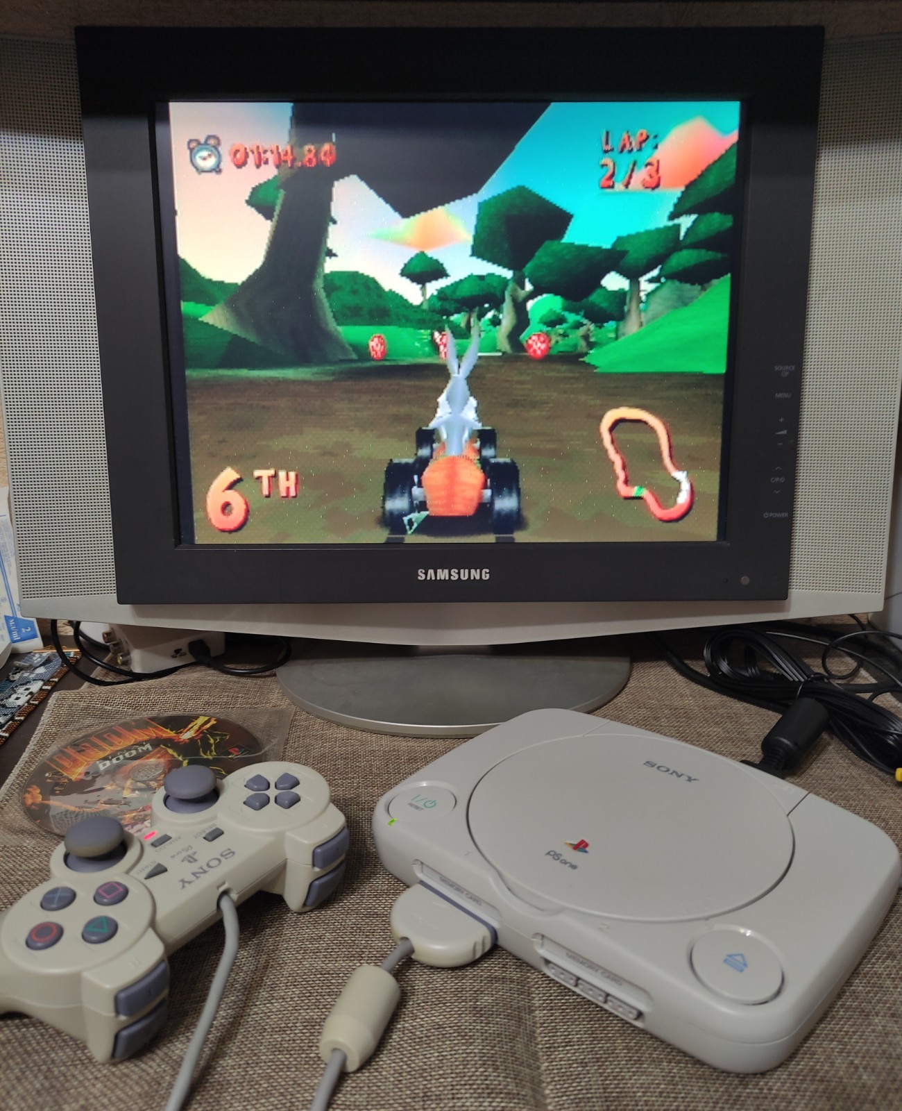 Sony Playstation 1 ps one SCPH-102 psone plays discs from all regions