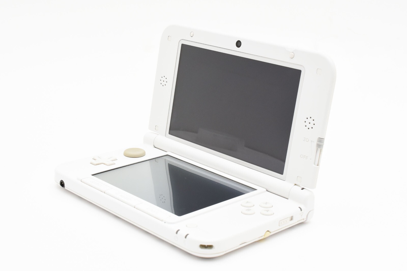 Nintendo 3DS XL LL Console Yo-kai Watch White w/Box Adapter Tested Japan Anime