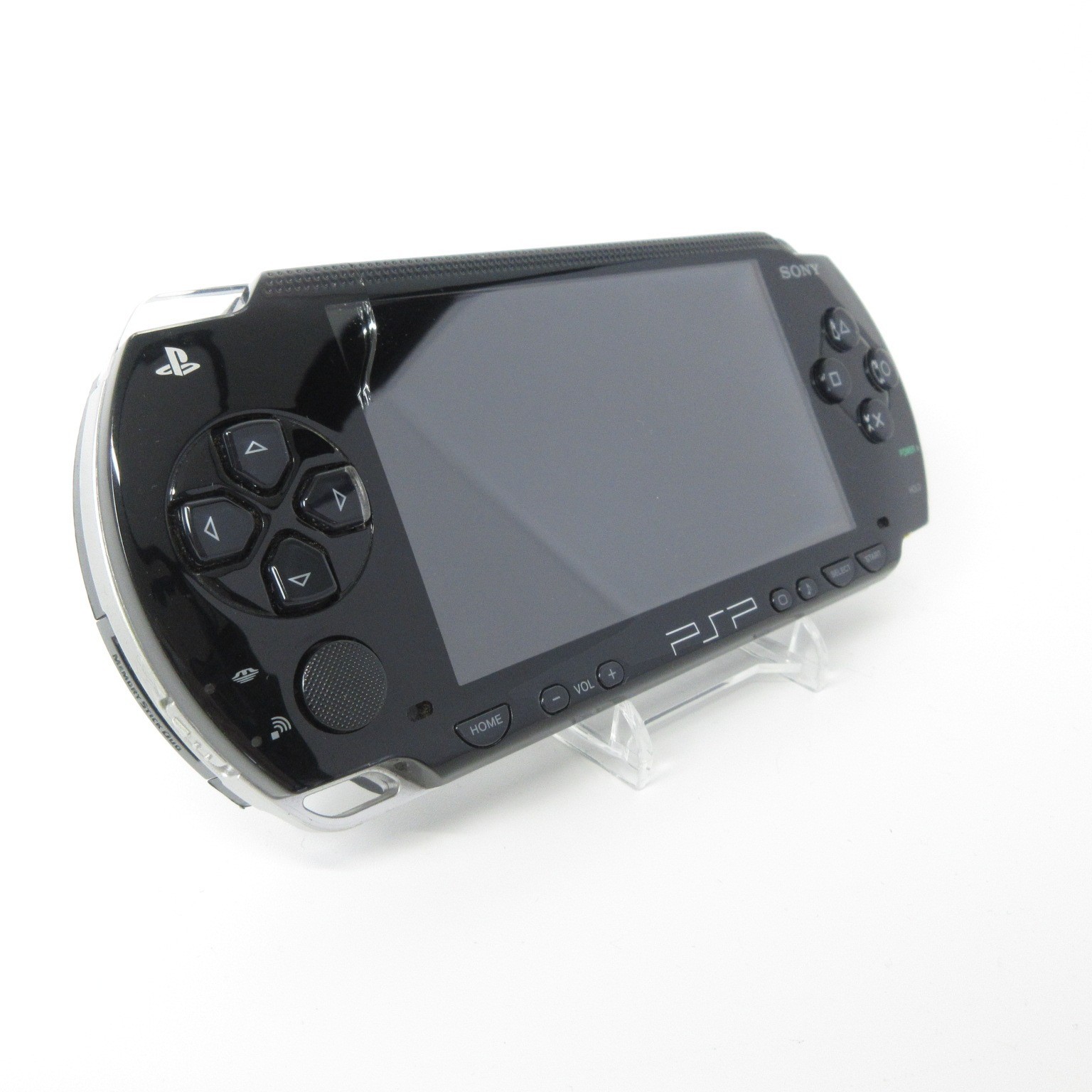 【Good】Sony PSP-1000 Black Console No Battery Japan Ver. #DEN08/0606/03