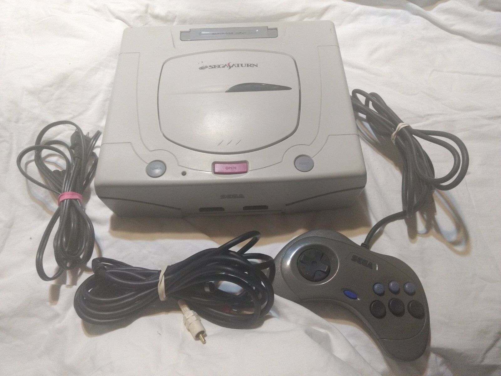 Sega Saturn White Console [Japan Import] HST-3220