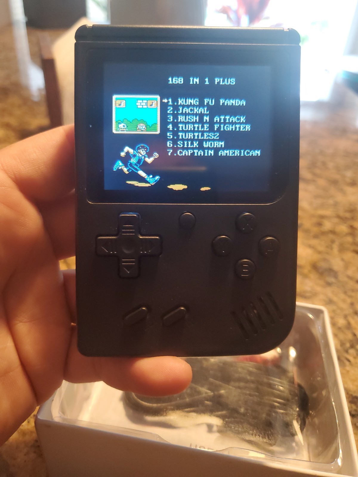 Handheld Retro Gaming System 168 In 1 Plus