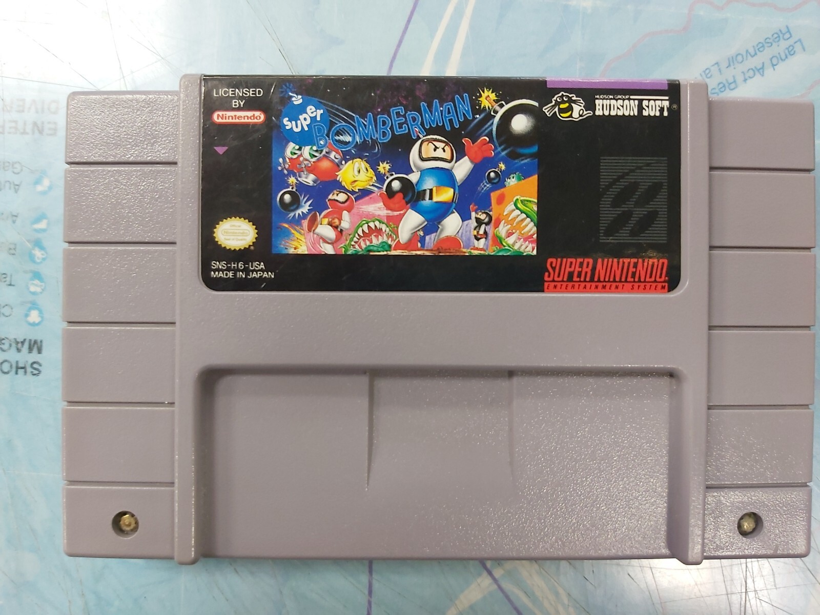 Super Bomberman TESTED AUTHENTIC SNES *** FREE SHIP TO CANADA ***