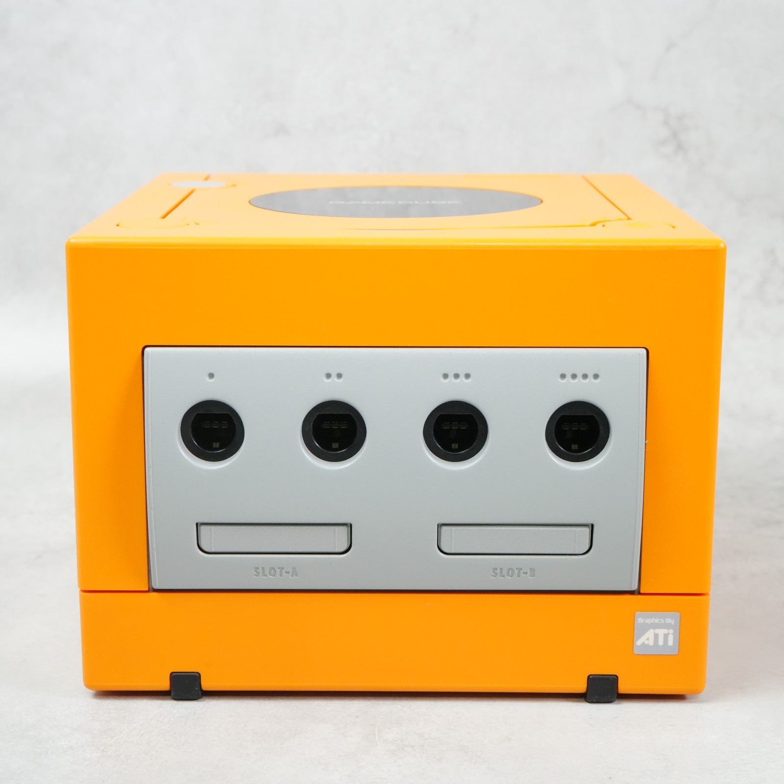 Boxed Nintendo GameCube Spice Orange Console NTSC U-C/J Region Switch Mod JAPAN