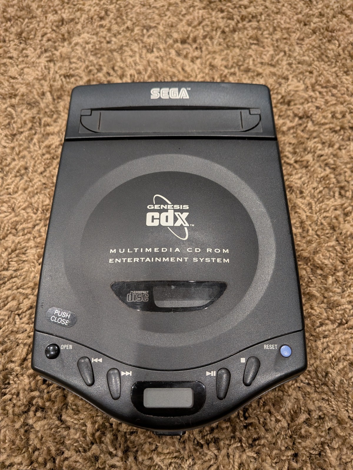 Sega Genesis CDX Console BUNDLE – RECAPPED – READ DESC!