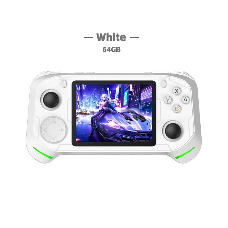 Open Source RX6H Retro Handheld Video Game Console Linux System 3.5 Inch IPS Scr