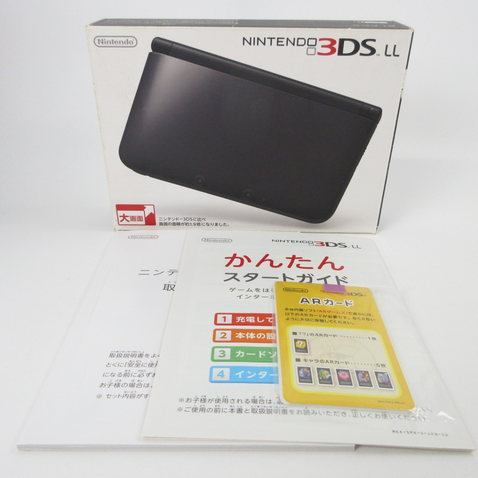 【Near Mint】Nintendo 3DS LL XL Black Console Japanese Edition #TOY08/0605/01