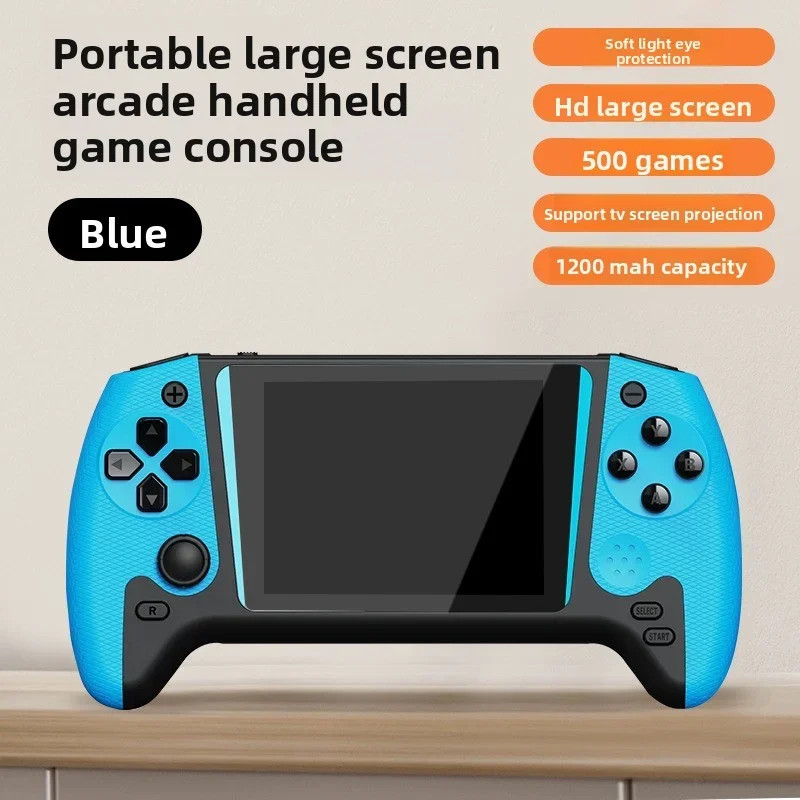 New SF3500 Retro Handheld Video Game Console Linux System 5.0 Inch 854*480 IPS S