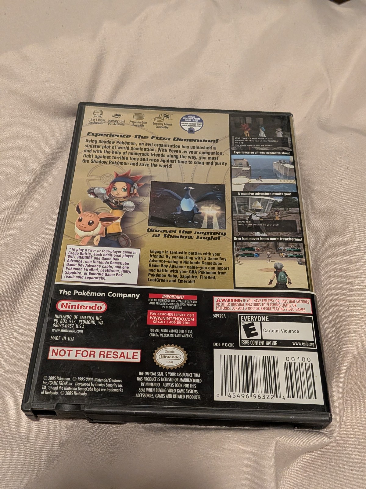 Pokémon XD: Gale of Darkness GameCube, Controller & Game. TESTED
