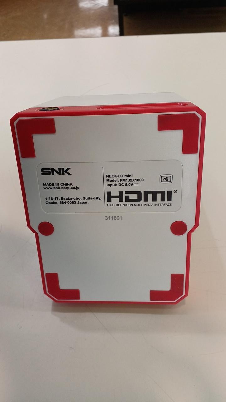 NEO GEO MINI Model FM1J2 X1800 SNK