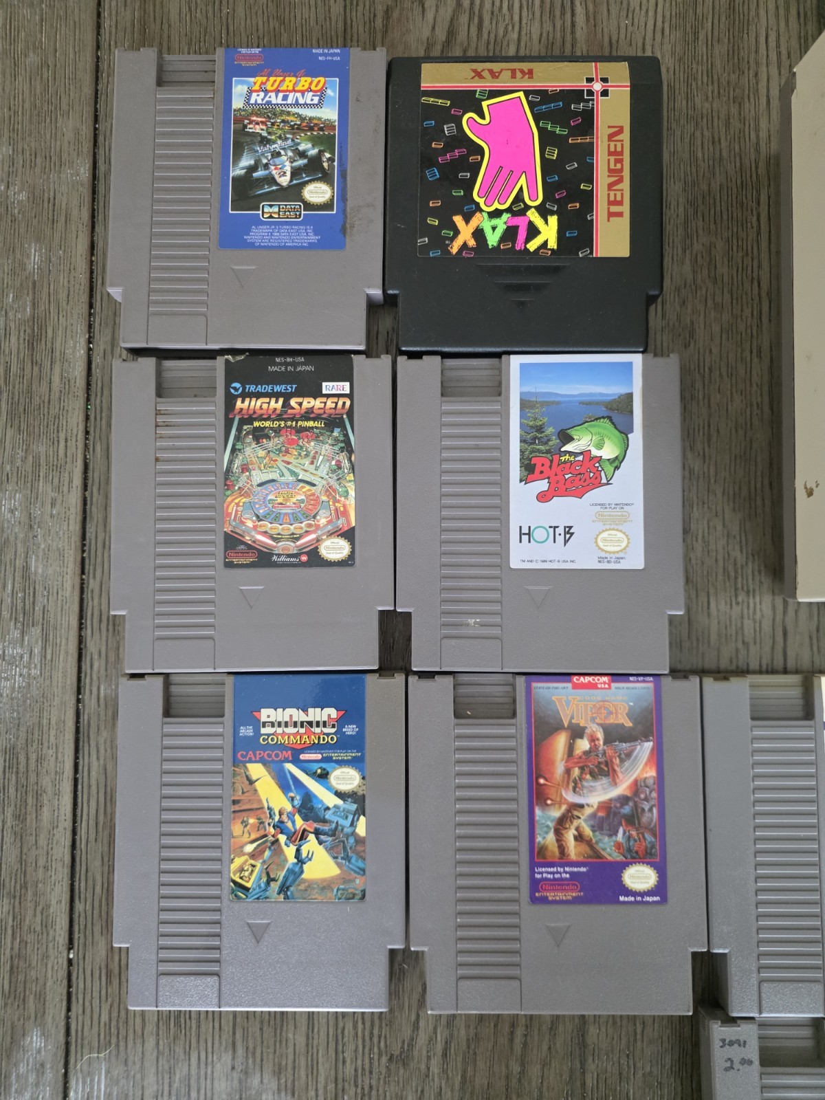 Nintendo Entertainment System Console Bundle with 10 Games NES Lot – Tested