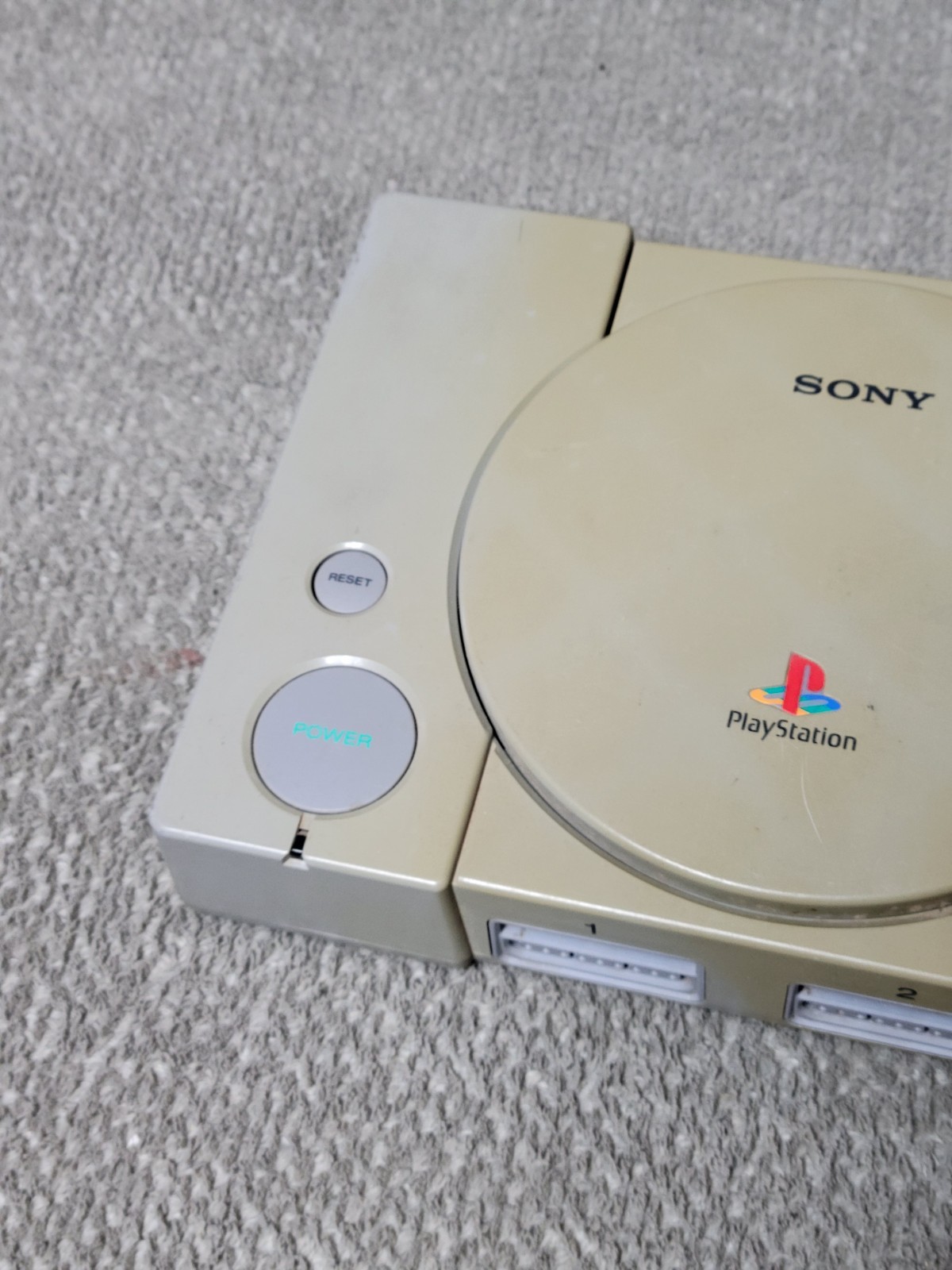 Sony PlayStation 1 PS1 Console Gaming System SCPH-9001 WORKS – READ