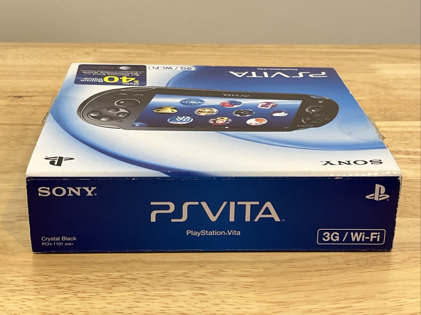 PlayStation Vita PCH-1101 OLED Complete in Box 64GB Card Cradle Case AC Charger