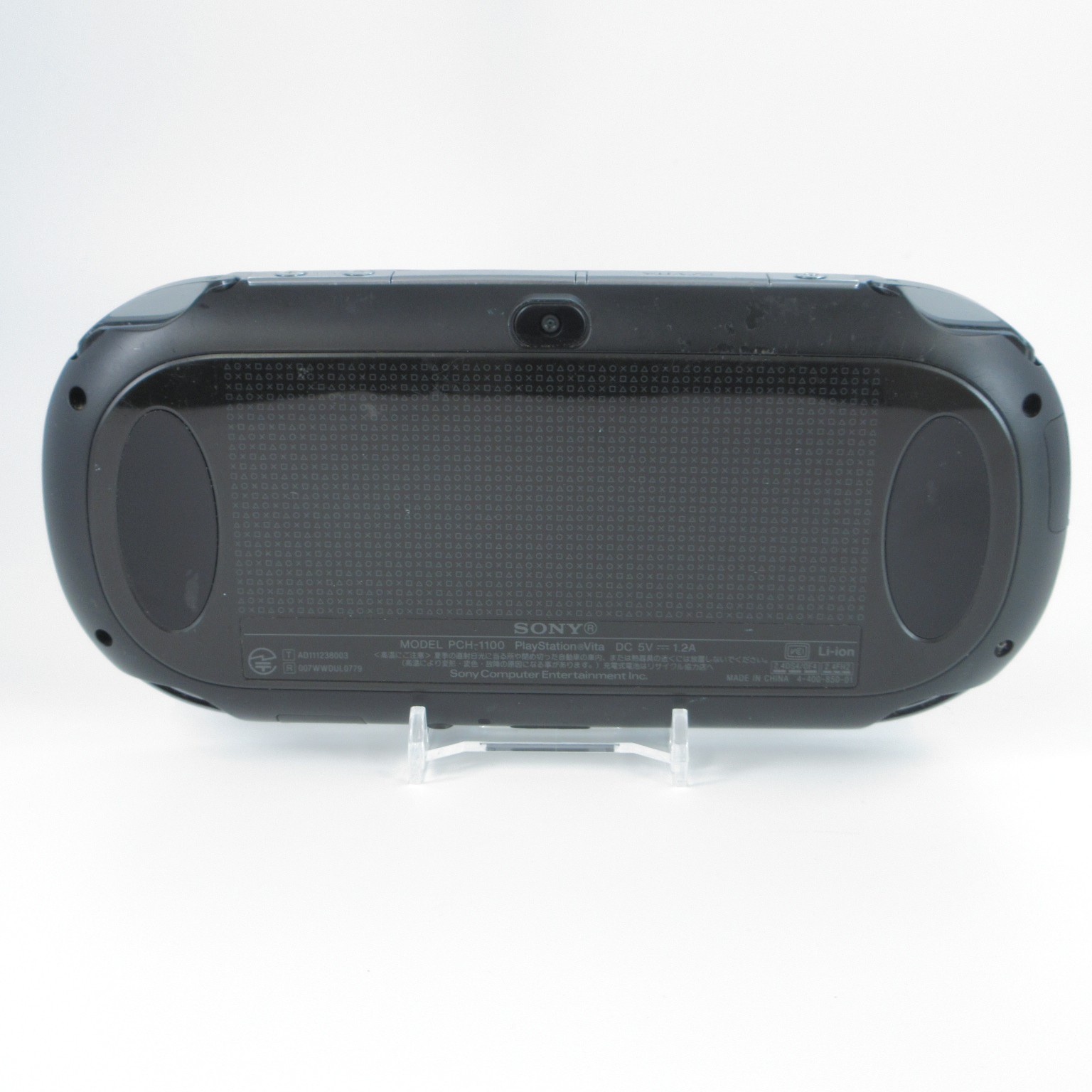 【Good】Sony PS Vita PCH-1100 Crystal Black 3G/Wi-Fi Model Console only #Ret0823/0