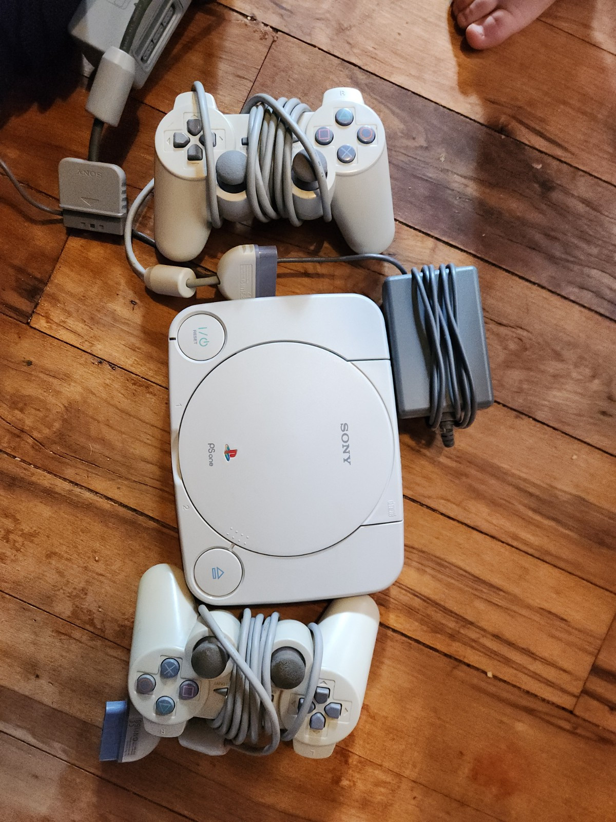 Sony Playstation PS One Video Game Console – White BUNDLE with many extras