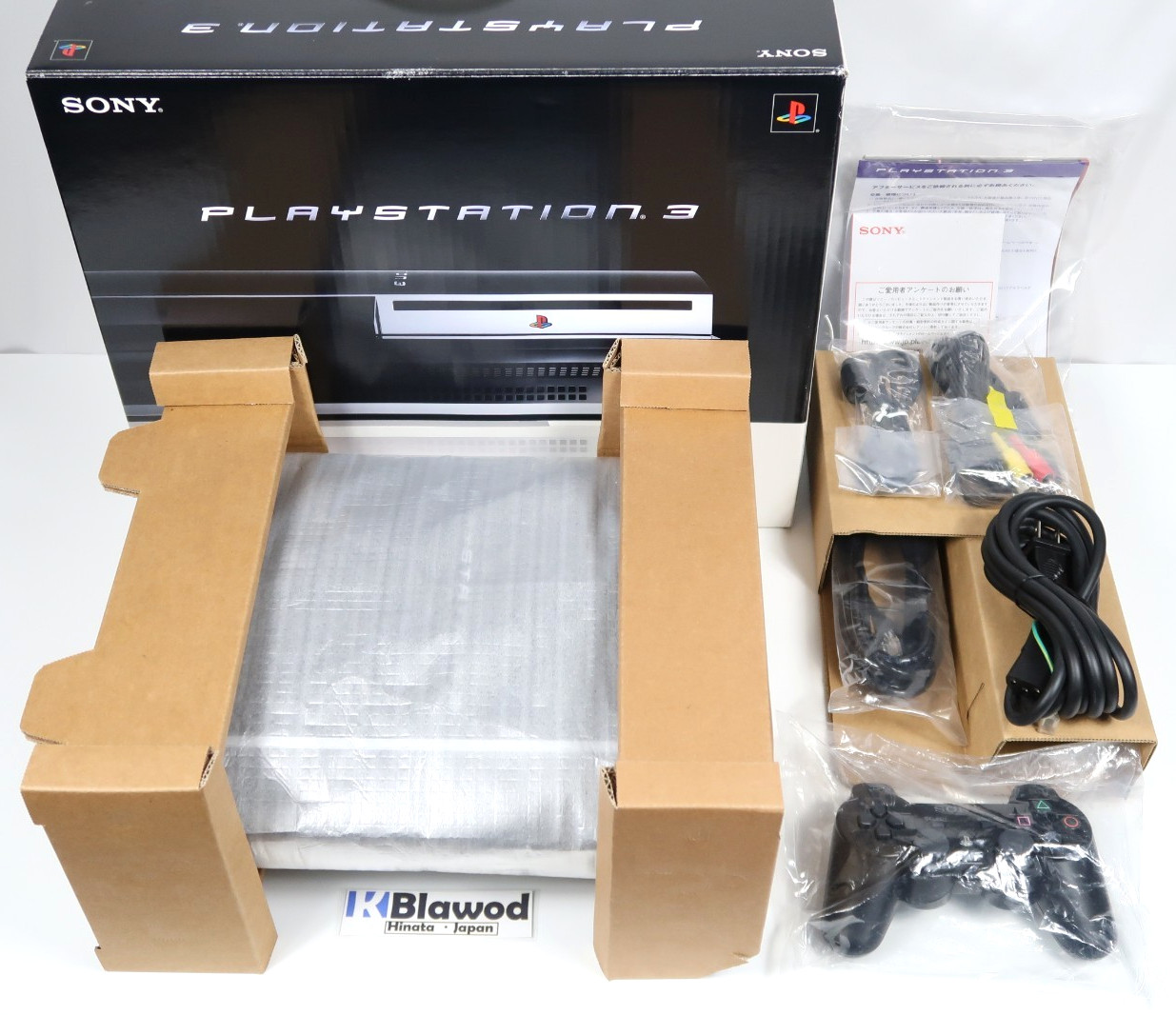 Excellent Sony PlayStation 3 PS3 CECHA00 60GB First Black Model Console W/Box