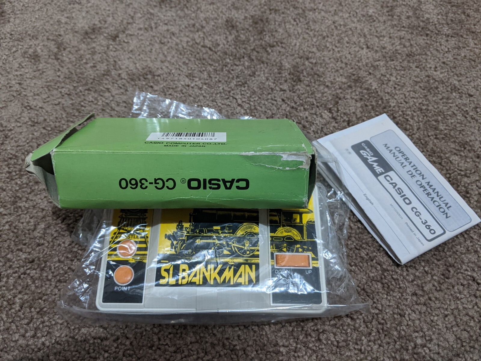 Casio CG-360 SL Bankman with original box – Immaculate Condition!