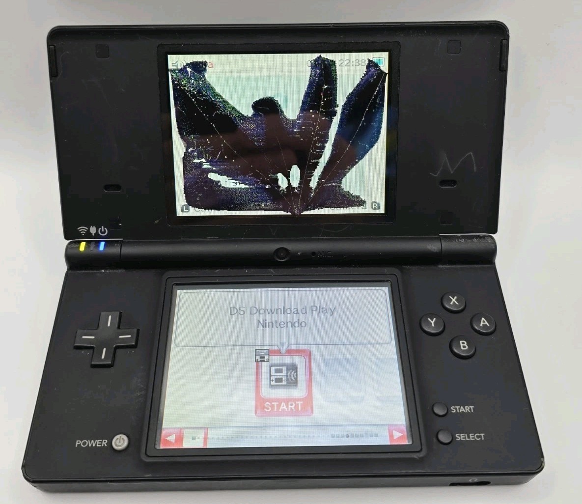 Nintendo DSi (Black) Bad top Screen!