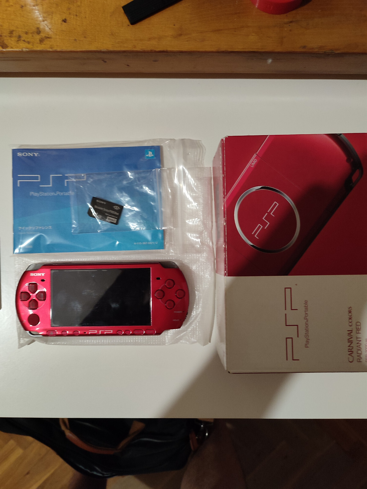 Sony PSP-3000 Launch Edition Radiant Red Handheld System
