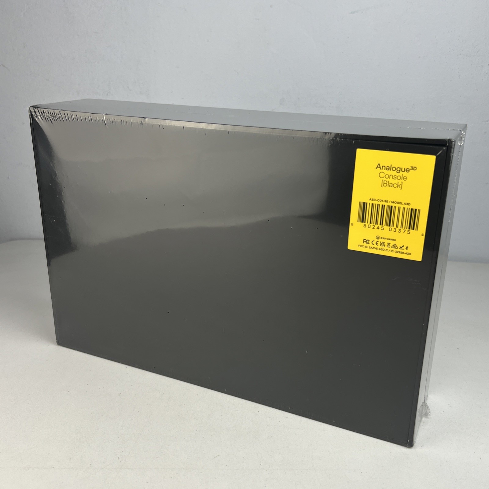 Analogue 3D BLACK Gaming Console Brand New Factory Sealed