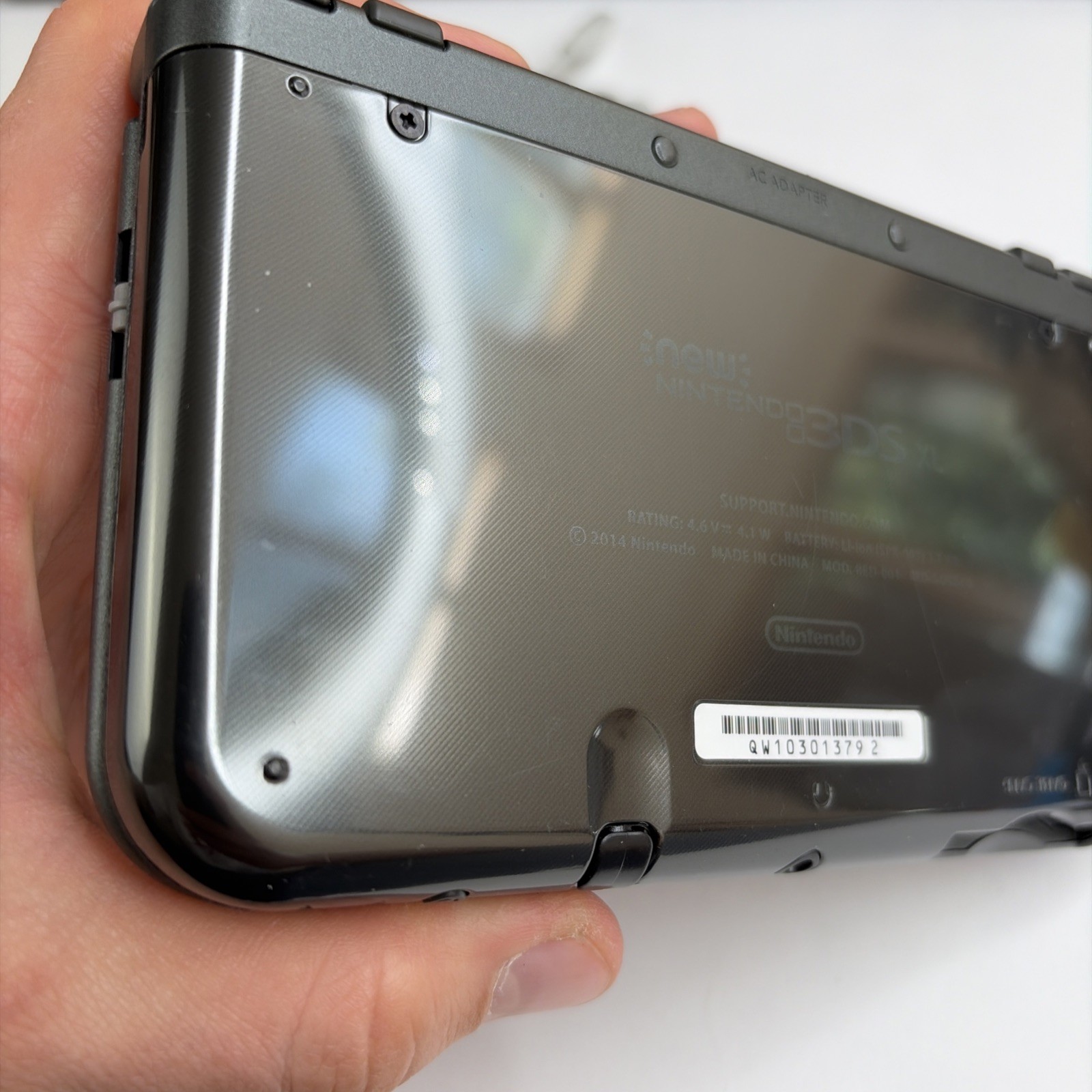 NICE! New Nintendo 3DS XL Gray Black Console Charger Stylus US Version