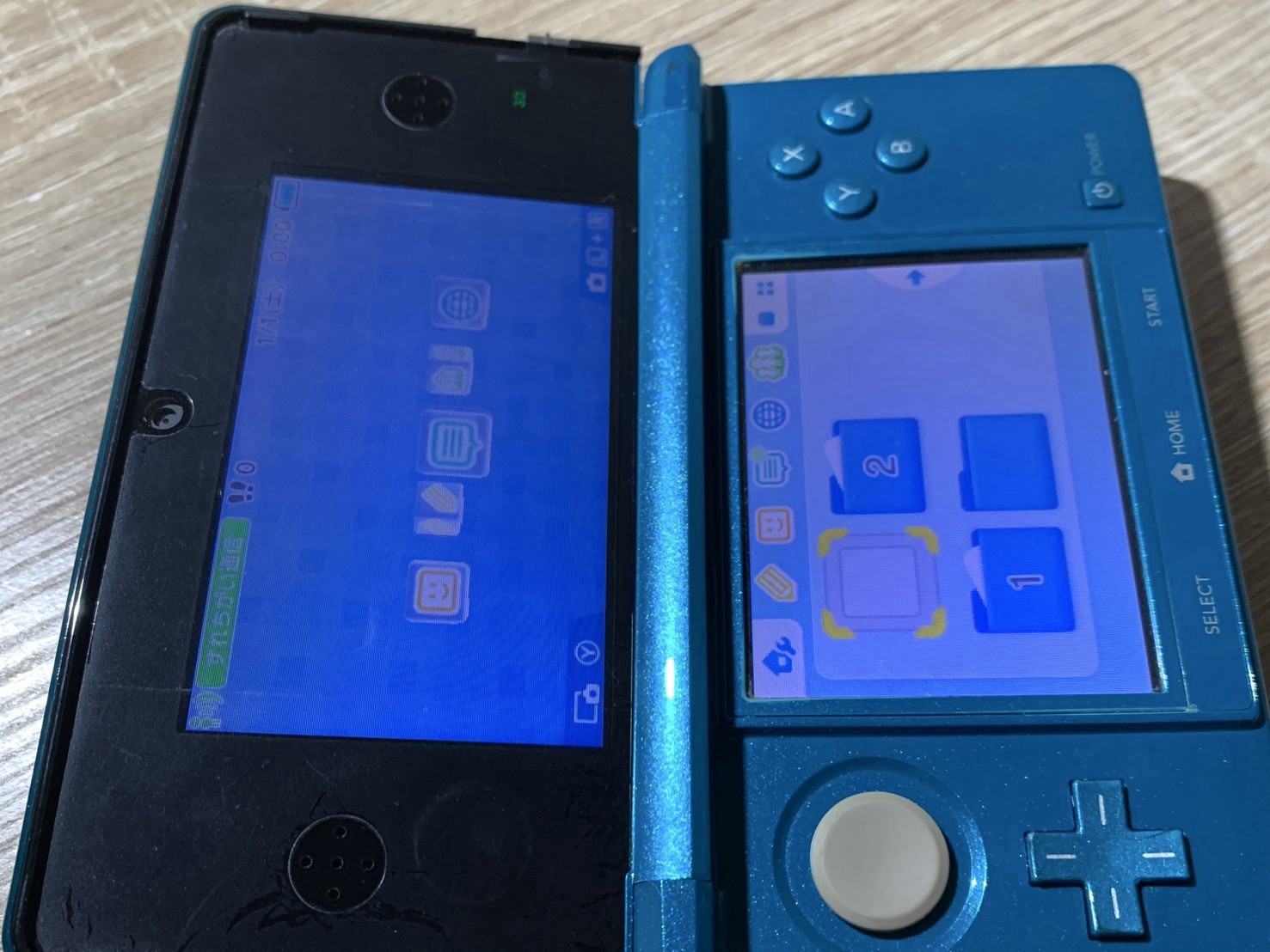 2038 Nintendo 3DS Aqua Blue Very Good TESTED