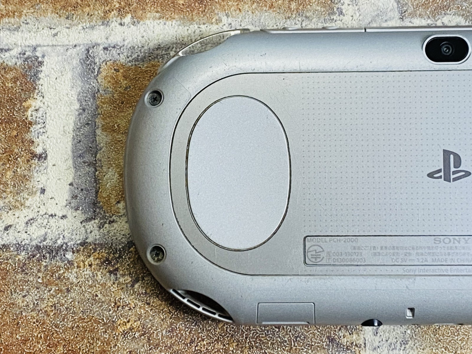 SONY PS Vita PCH-2000 SILVER Japan PlayStation Charger 8GB Case Mine Craft DDP