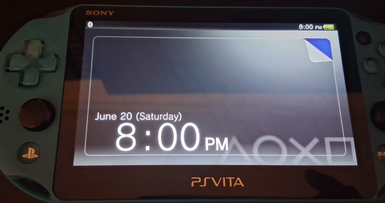 Sony PlayStation Vita Handheld System – AQUA Blue NA VERSION