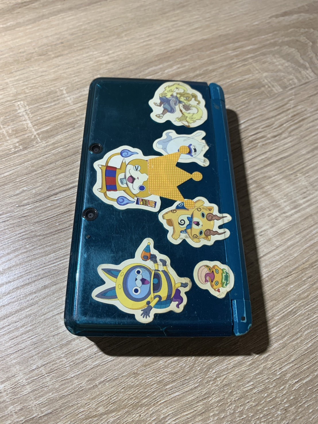 1907 Nintendo 3DS Aqua Blue For Parts