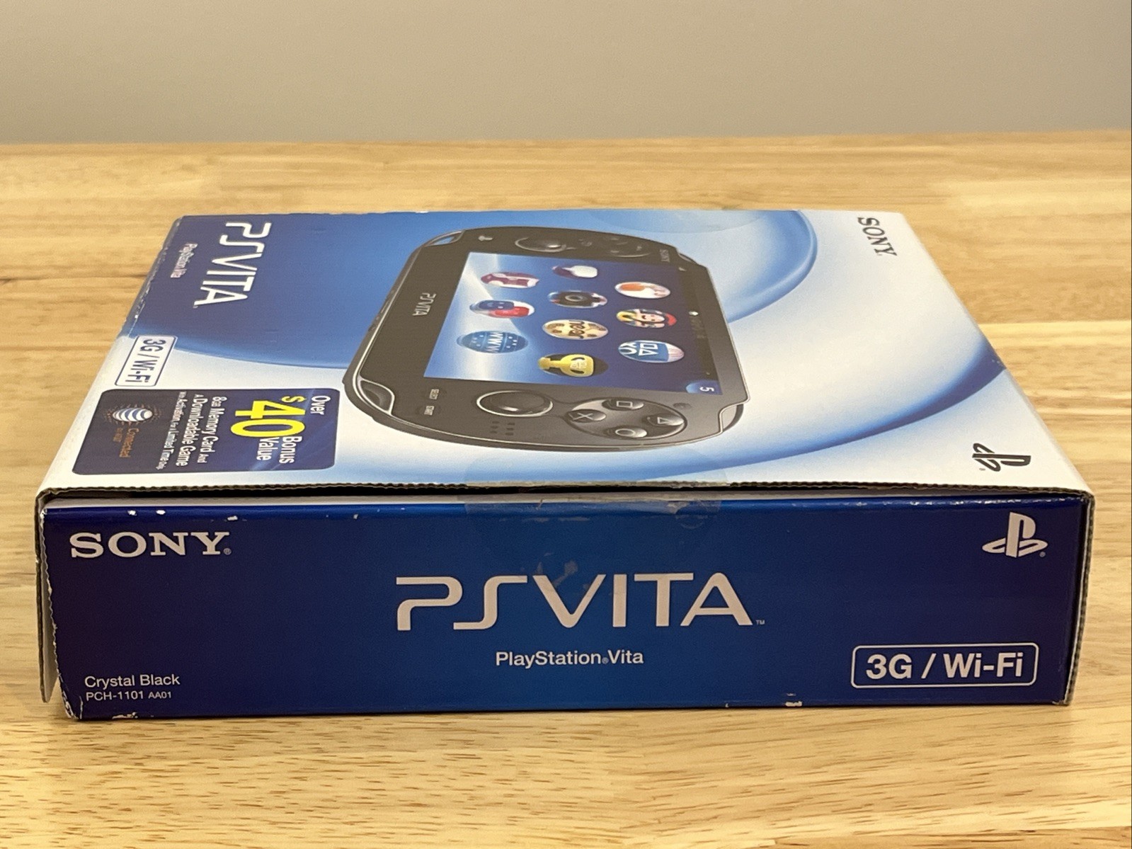 PlayStation Vita PCH-1101 OLED Complete in Box 64GB Card Cradle Case AC Charger