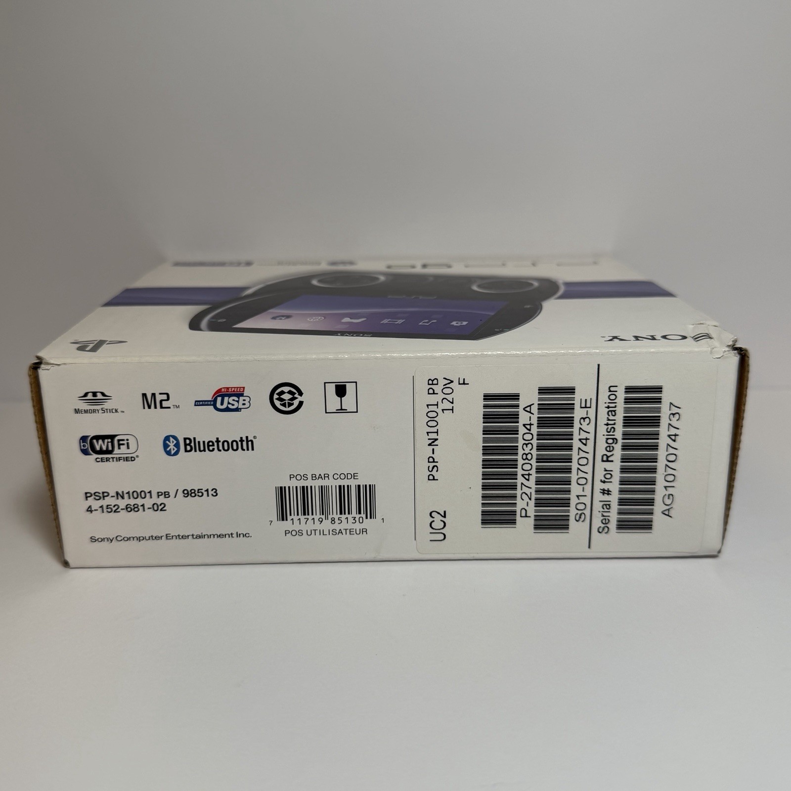 Sony PSP GO 16GB PSP-N1001 Console Handheld Portable Black In Box No Charger