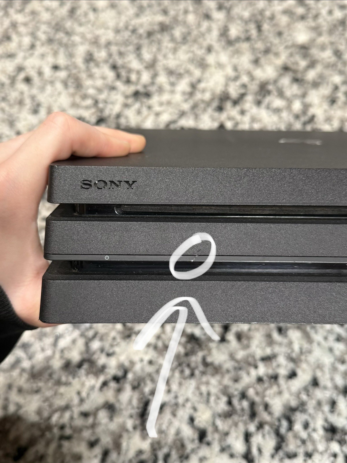 Sony PlayStation 4 Pro CUH-7015B 1TB Video Game Console w/ 2 Controllers Tested!