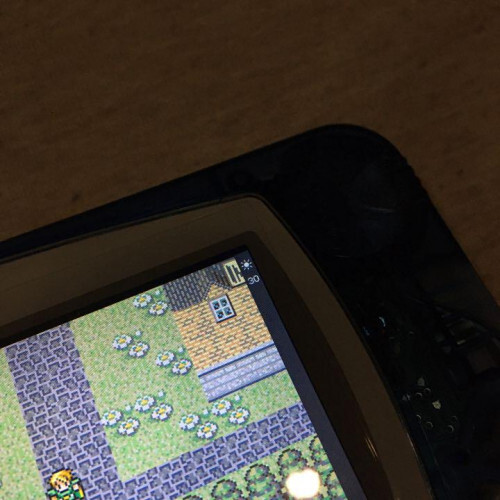 Genuine exterior + old backlit LCD ◇ WonderSwan Color ◇ Crystal Blue body
