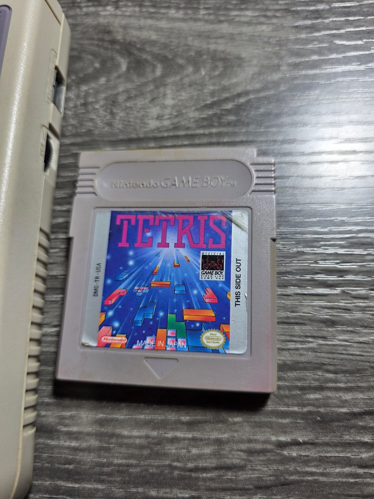 Original Nintendo Game Boy DMG-01 Gray Console System W/ Tetris TESTED (READ)