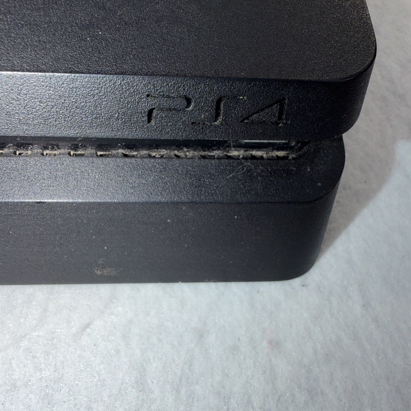 Sony PlayStation 4 Slim PS4 500GB Black Console Gaming System W Power Cord Works