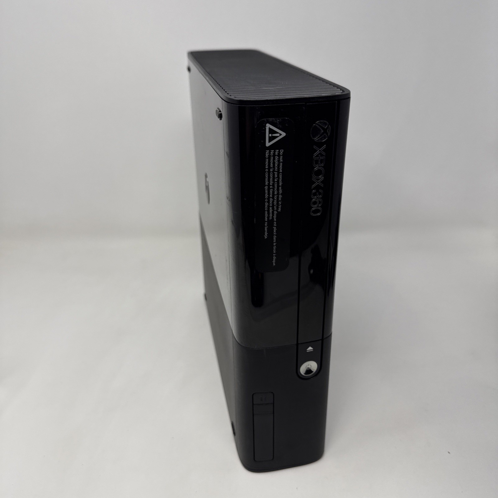 Microsoft XBox 360 E System BLACK Video Game Console 4GB Bundle 2 Games