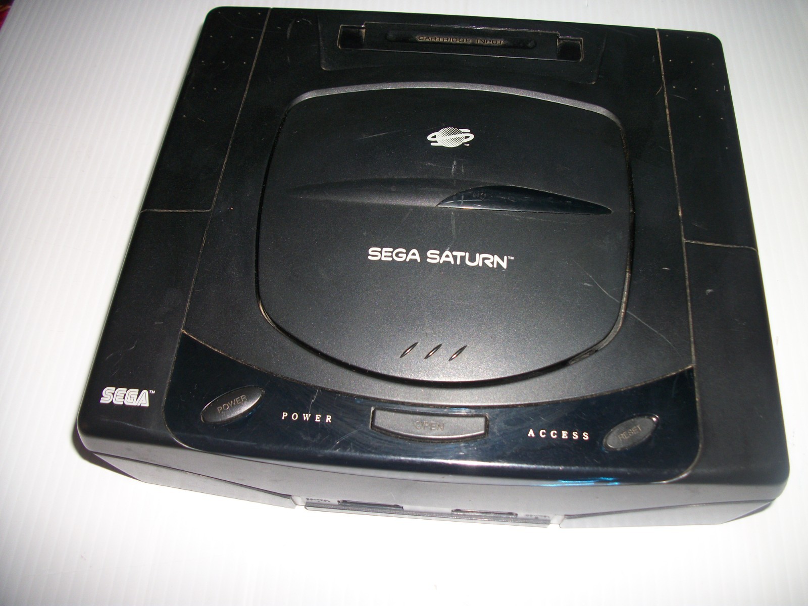 SEGA Saturn Model MK-80000 Console Only – Parts Or Repair – POWERS ON NO SIGNAL