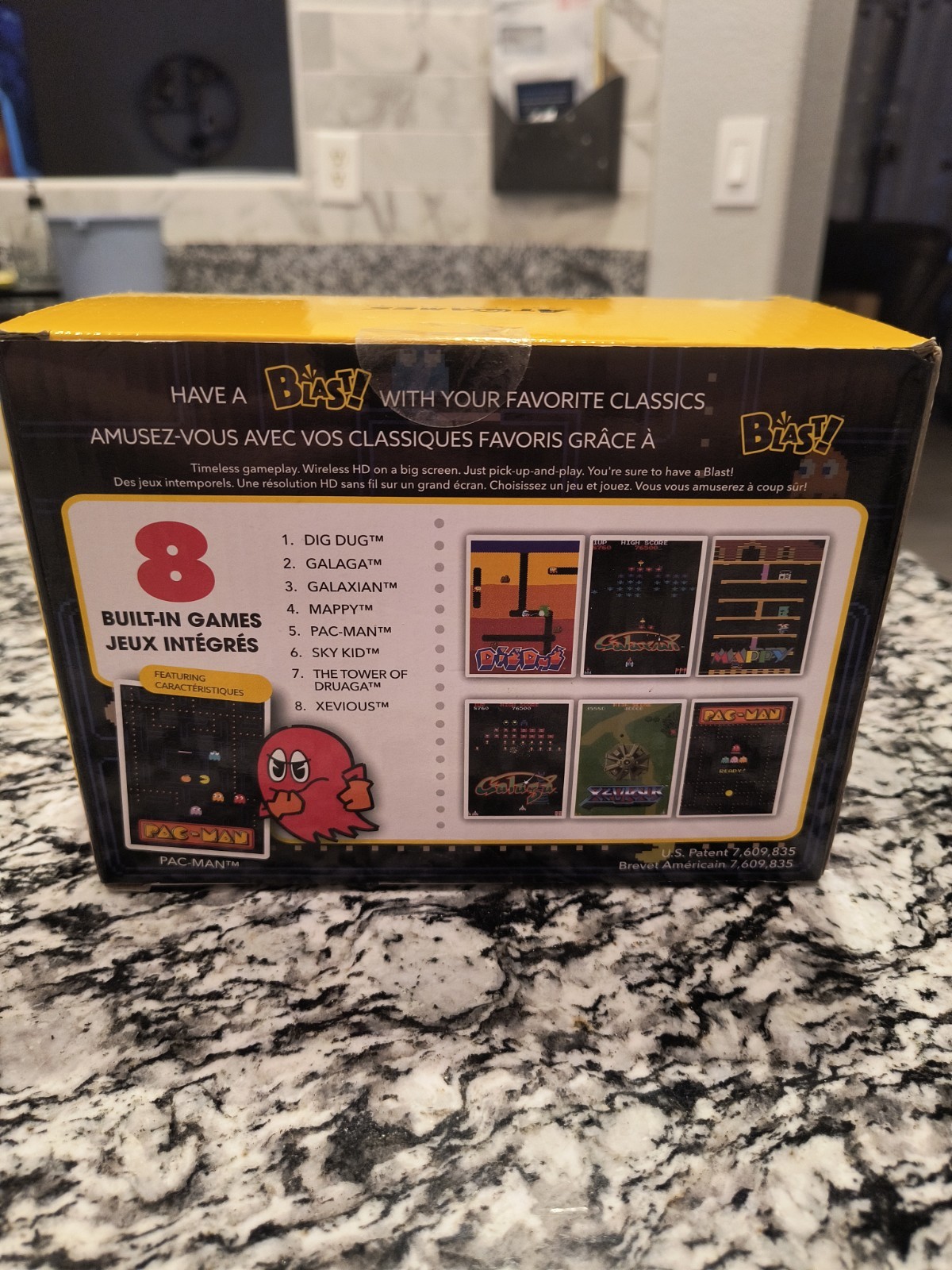 Bandai Namco Flashback Blast Pac-Man With 8 Built-in Games Brand New
