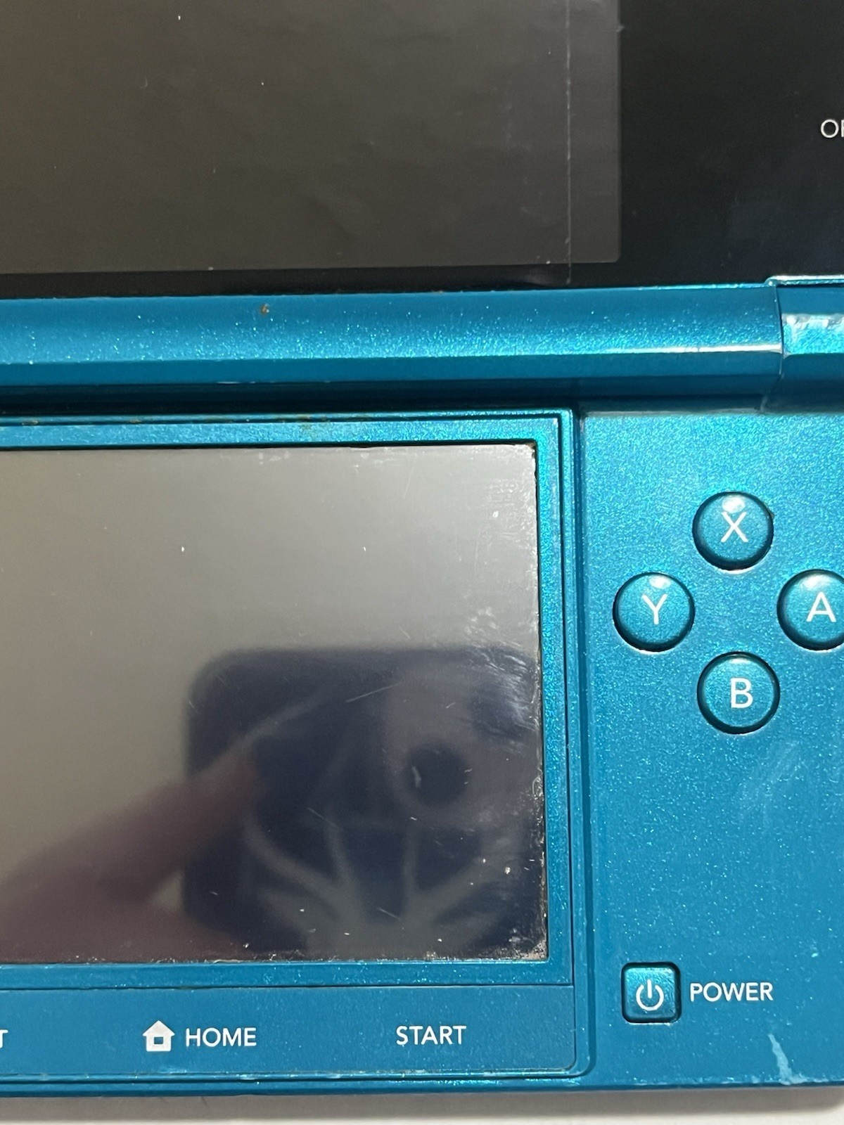 Nintendo 3DS CTR-001 Aqua Blue Handheld Video Gaming Console – For Parts