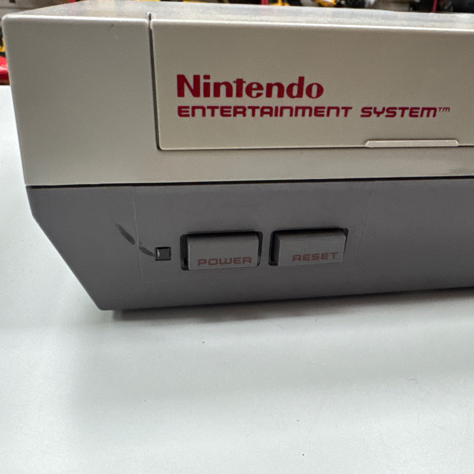 Nintendo NES Console Bundle Ctrl Zapper 4 Games Super Mario 1-3 DONKEY KONG JR