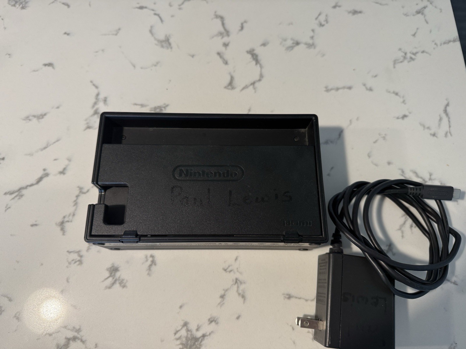 Nintendo Switch HAC-001 (01) Console – HDMI, Charger, Dock, No Micro SD Card