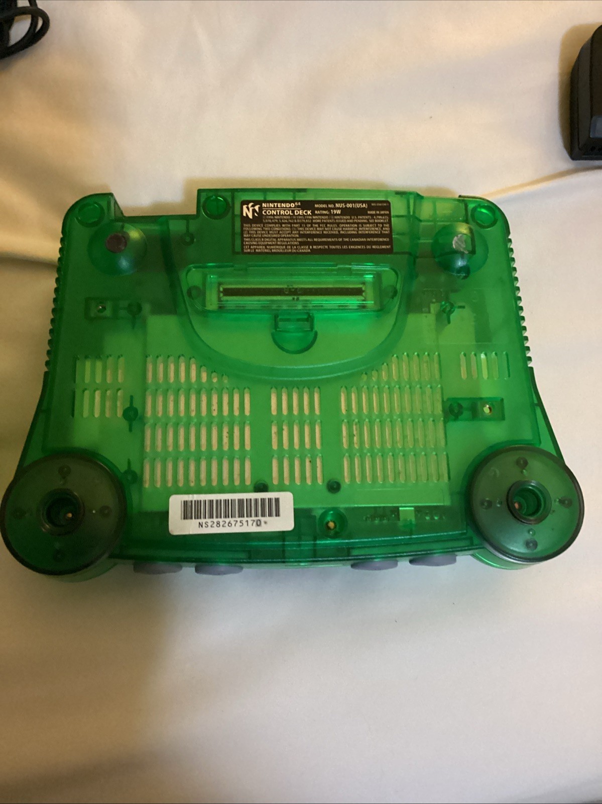 6 N64 Funtastic Systems W Controller Green Orange Watermellon Purple Blue Smoke