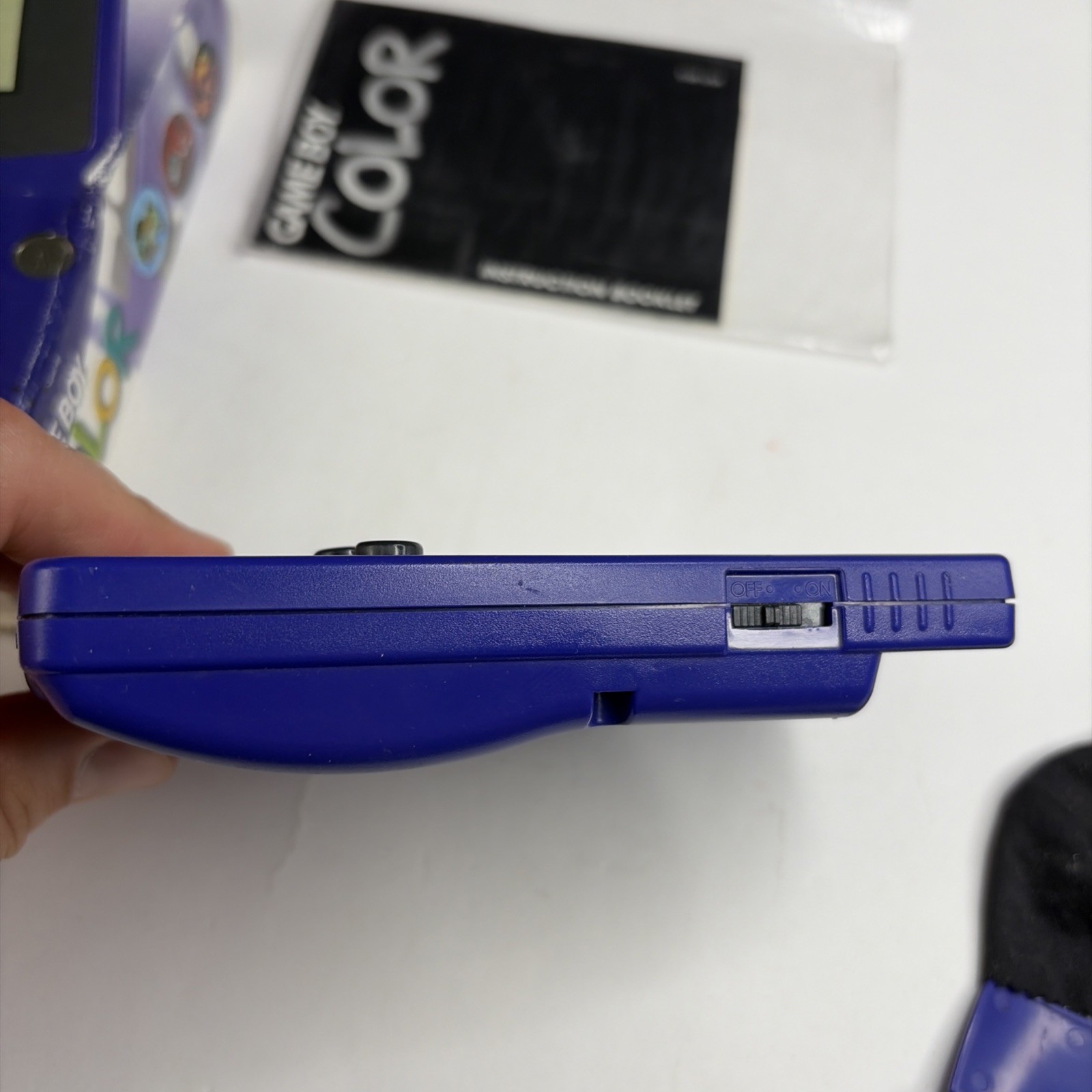 Nintendo OEM GameBoy Color Grape Purple Console In Box CGB-001
