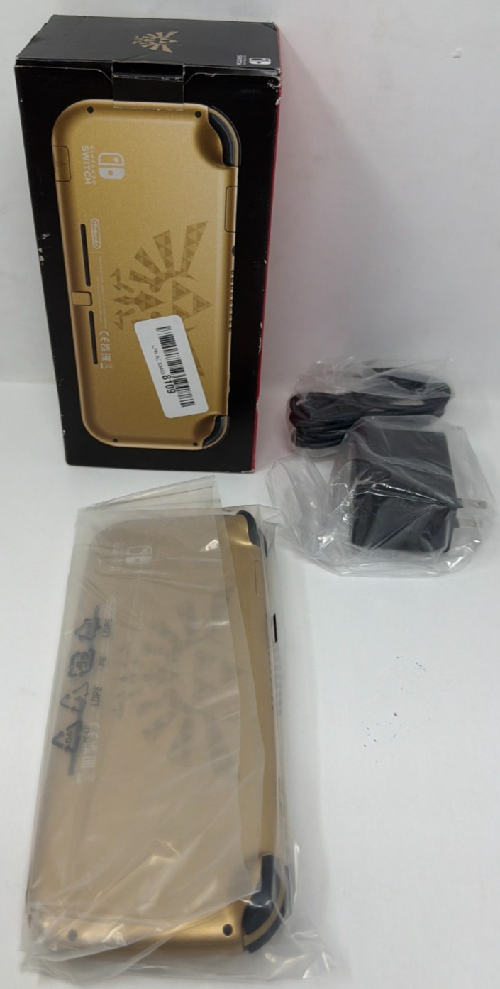 Nintendo Switch Lite – Zelda Hyrule Edition New In Open Box!