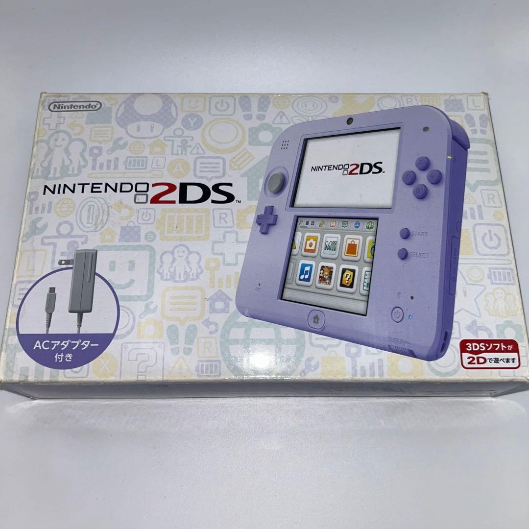 3DS/2DS/DS Complete Item Operation Confirmed Nintendo 2Ds Main Unit Lavend Japan